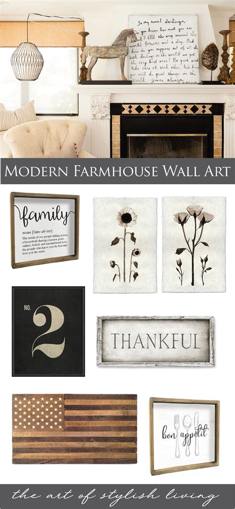 20++ Modern Farmhouse Canvas Art - HOMYHOMEE