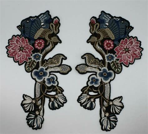 Embroidery Patch: Flower Set (Set of 2) | Mhy