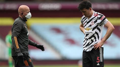 Harry Maguire hopeful injury is not too serious after Aston Villa ...