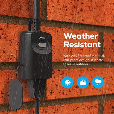 Geeni Indoor/Outdoor Smart Plug Weatherproof » Petagadget