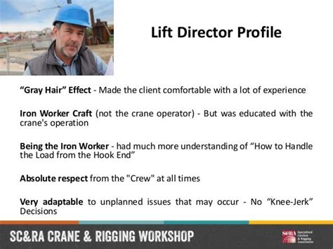 2014 CRW - The Key to Hiring the Right Lift Director