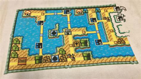 Super Mario 3 World Map With Border By Whittingtonrhe - vrogue.co