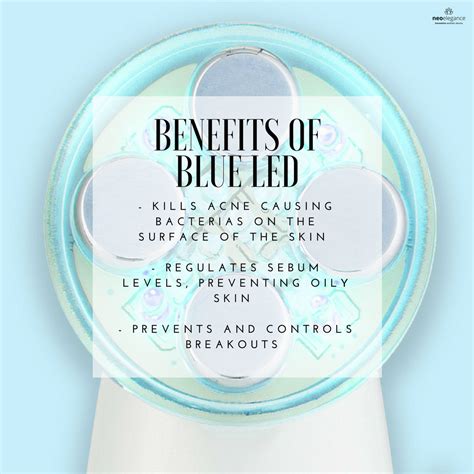 Here are some benefits that blue LED light therapy can have on the skin ...