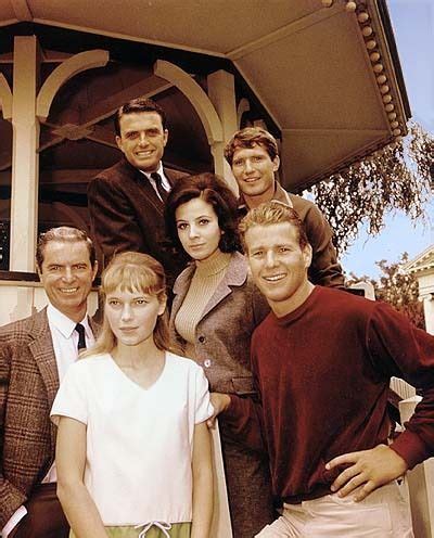 Peyton Place, television series with Mia Farrow and Ryan O’Neal {c.1965} | Tv shows, Television ...