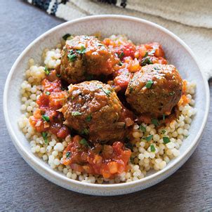 Moroccan Lamb Meatballs with Couscous Recipe | Williams Sonoma Taste