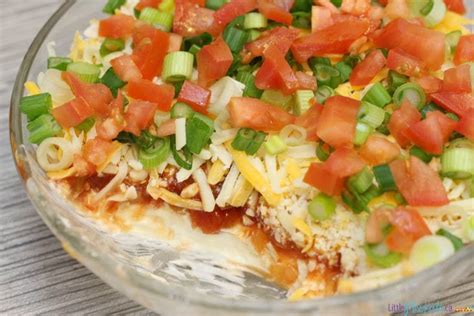 Easy Layered Nacho Dip | Recipe | Layered nacho dip, Nacho dip, Food recipes