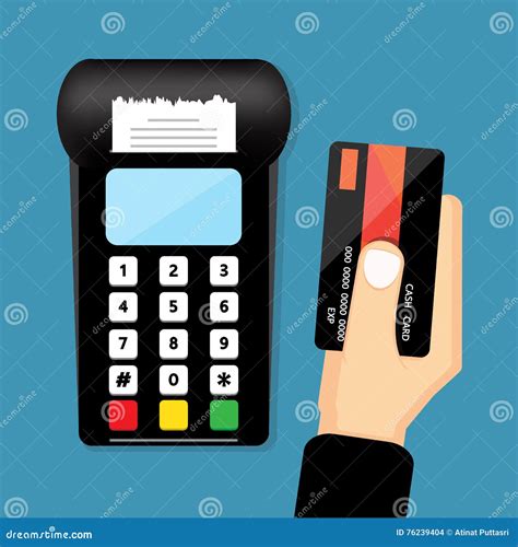 Swipe Credit Cards stock vector. Illustration of reader - 76239404