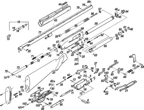 Browning Maxus Schematic