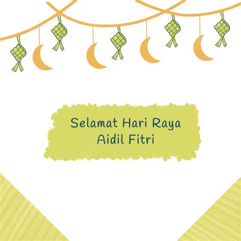 Cartoon Selamat Hari Raya PNG Image, Selamat Hari Raya Aidil Fitri Watercolor Transparent ...