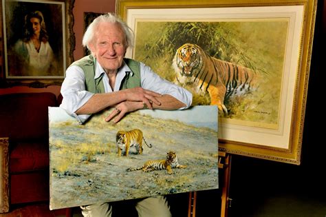 April.2015. Happy Birthday to wildlife artist and conservationist, David Shepherd CBE, the man ...