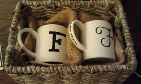 CraftyBridge: Monogrammed Mugs