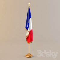 France flag 3d model