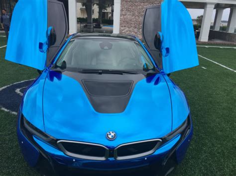 2015 BMW i8 Chrome Blue Wrapped!!!