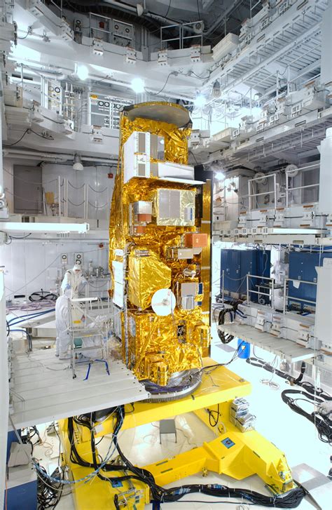 NASA's Aqua satellite in high bay | AIRS