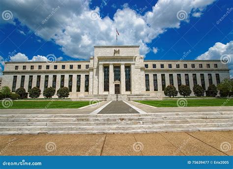 View at the Eccles Building in Washington Stock Image - Image of economy, government: 75639477