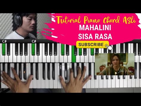 Tutorial Piano Chord Asli Mahalini - Sisa Rasa Chords - Chordify