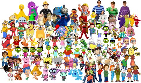 PBS Kids Characters (Paramount-PBS AU) by JohnGamble1997 on DeviantArt