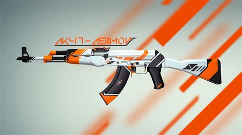 Photo Counter Strike AK 47 Assault rifle AK-47 Asiimov 1920x1080