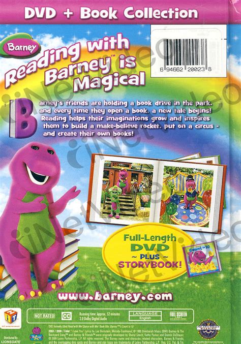 Barney - Book Fair (DVD + Book Collection) on DVD Movie