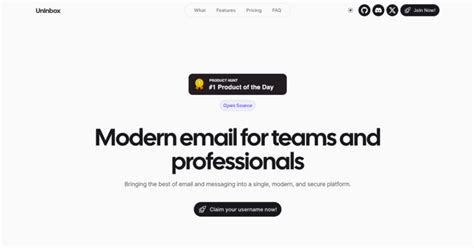 UnInbox | Modern email for teams and professionals