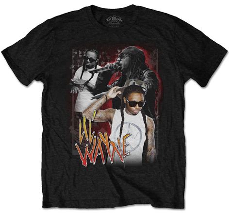 Lil Wayne '90s Homage' (Black) T-Shirt