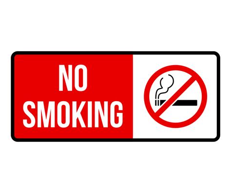 No Smoking Signs: Printable Templates (Free PDF Downloads)