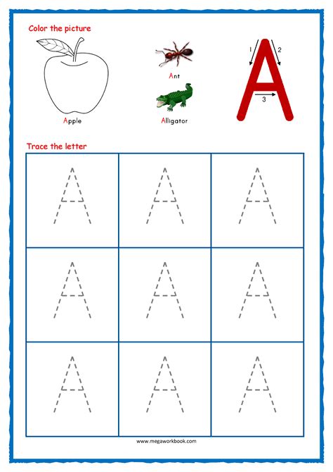 Alphabet Tracing Printables | AlphabetWorksheetsFree.com