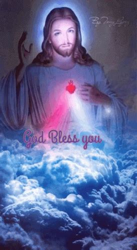 Dios Te GIF - Dios Te Bendiga - Discover & Share GIFs Jesus Gif, Jesus Christ, Stained Glass ...