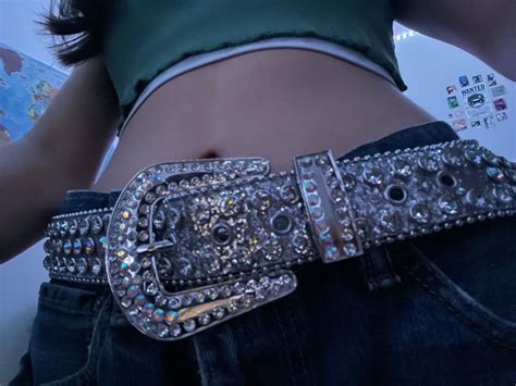 Sparkly Belts, Bling Belts, Rhinestone Belt Outfit, Y2k Belts, Outfit ...