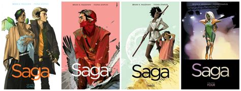 Saga, Volumes 2, 3 & 4! (Graphic Novel MEGA Review) – Big City Bookworm