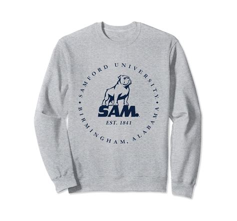 Samford University Bulldogs NCAA Sweatshirt 1712GM01-4LVS