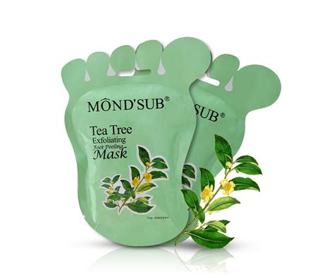TEA TREE EXFOLIATING FOOT MASK PEEL TARGET - Xujohn