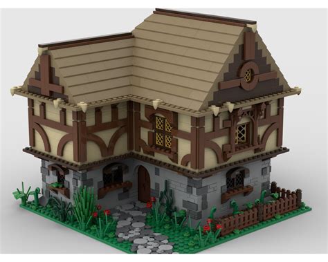 LEGO MOC Medieval House by Cosmo_irgendwas | Rebrickable - Build with LEGO