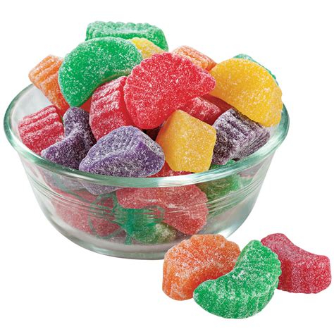 Assorted Fruit Flavor Slices - Fruit Candy - Fruit Slice - Easy Comforts