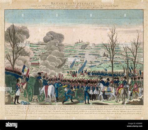 Battle Of Austerlitz Stock Photo - Alamy