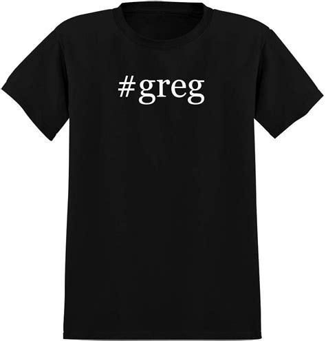 Amazon.com: #greg - Men's Hashtag Soft Graphic T-Shirt Tee: Clothing