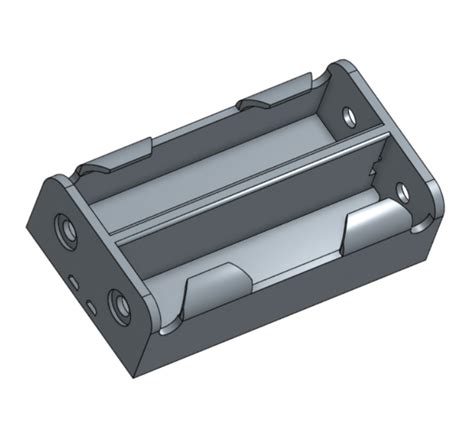 AA battery holder by tovitas | Download free STL model | Printables.com