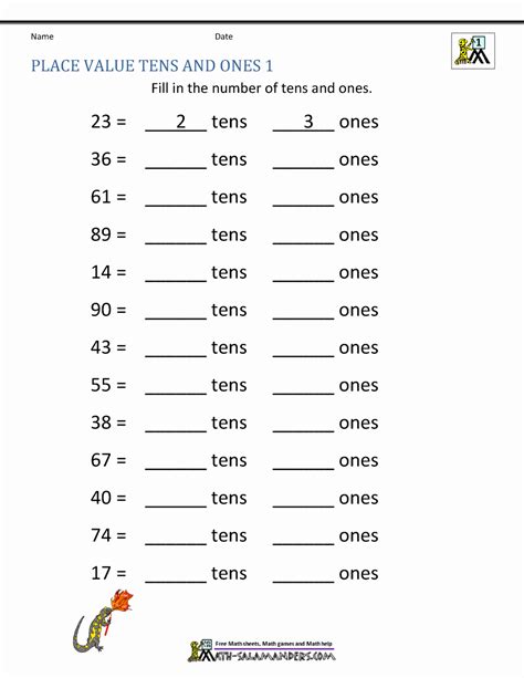 Practice 30 Easily Expanded form Worksheets 1st Grade – Simple Template Design