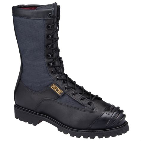 Men's Matterhorn® 10" Steel Toe Rescue Boots, Black - 166183, Combat ...