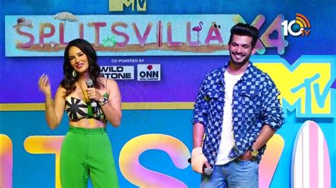 MTV Splitsvilla X4 Launch With Hosts Sunny Leone & Arjun Bijlani | 10TV LIVE - YouTube