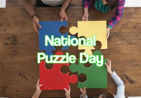 National Puzzle Day 2024