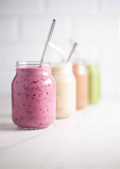 Plant-Powered Protein Smoothies 4 Ways - SO VEGAN