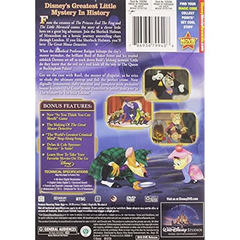 Buy The Great Mouse Detective (DVD) Online at Lowest Price in India ...