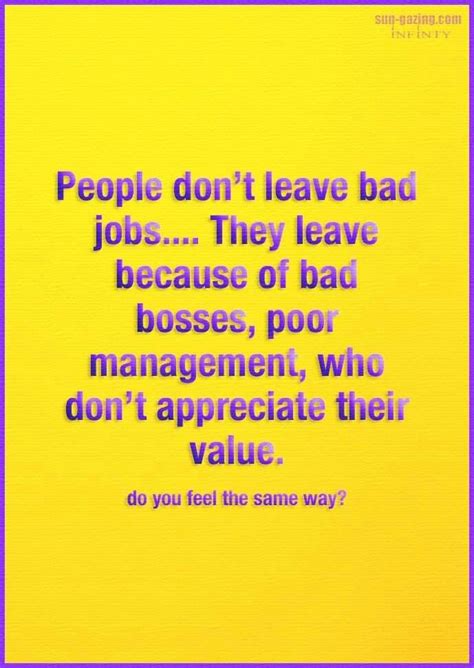 Bad Bosses | Feeling unappreciated quotes, Workplace quotes, Bad boss ...