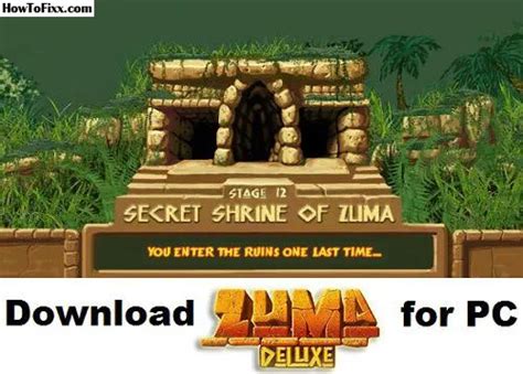 Download Zuma Deluxe (Free) Game for Windows PC