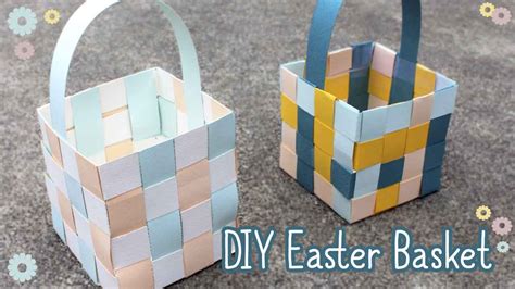 How To Make An Easter Basket 🐰 - YouTube