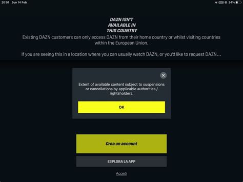 Got this, can't access DAZN CA , any ways to workaround this? : r/dazn_ca