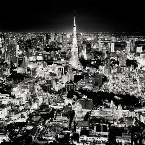 Black and White Cityscapes by Martin Stavars | Tokyo tower, Black and ...