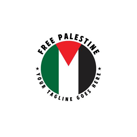 free palestine logo vector 32980523 Vector Art at Vecteezy