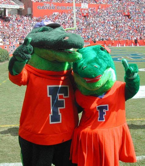 University of Florida Gators mascots - Albert B. Gator & Alberta Gator | University of Florida ...